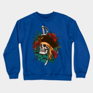 Pirate Skull Crewneck Sweatshirt